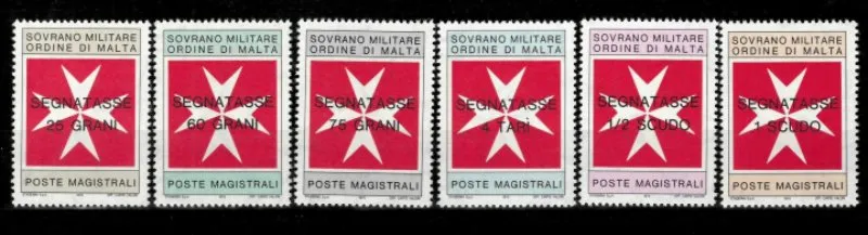 Malta year 1975 Military Order Of Malta stamps