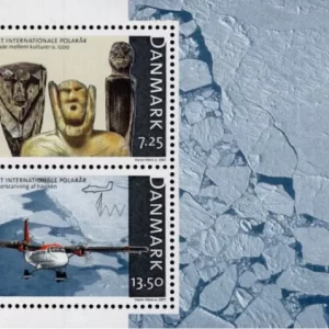 Denmark postage stamps year 2007 International Polar Year