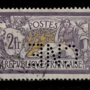 France postage stamps year 1900 - 2 francs