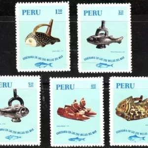 Peru stamps year 1971 Traditional Fisheries of Peru - Piscatorial Ceramics