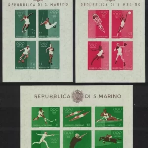 San Marino stamps year 1960 Sport - Olympic Games - Rome Italy