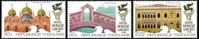 Togo postage stamps year 1972 UNESCO Architecture - Venice