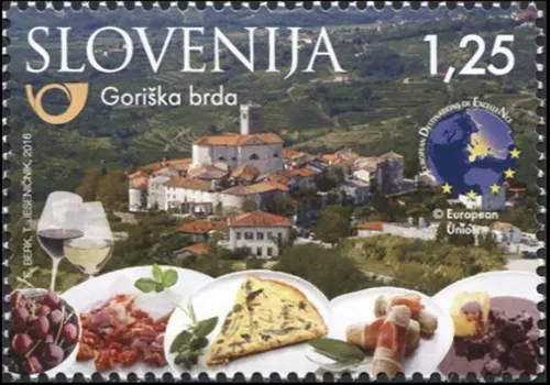Slovenia postage stamp year 2016 Tourism – Goriška Brda