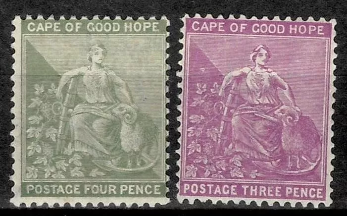 Cape of Good Hope stamps year 1896 - 1898