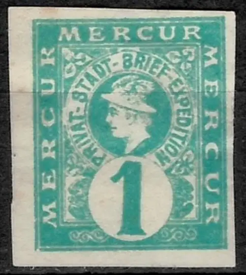Germany Privatpost stamp year 1886 HANNOVER Local city post