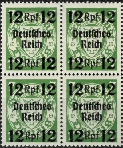 Deutsche Reich postage stamps year 1939 -12 rpf Danzig