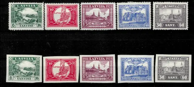Latvia postage stamps year 1937 Liberty Memorial Charity