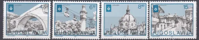 Yugoslavia postage stamps year 1984 Winter Olympic Games - Sarajevo