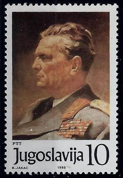 Yugoslavia postage stamps year 1985 Josip Broz Tito