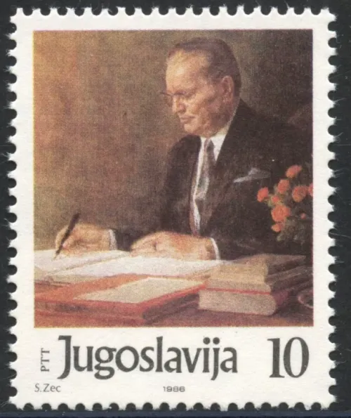 Yugoslavia postage stamps year 1986 Josip Broz Tito