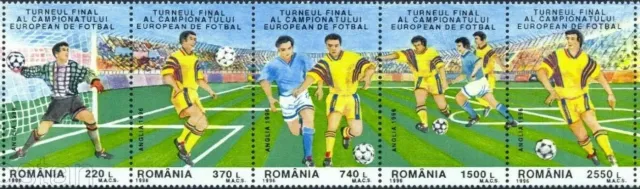 Romania postage stamp year 1996 European Football Championship England