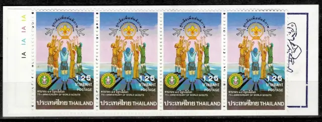 Thailand postage stamps year 1982 - 75th Anniversary of World Scout