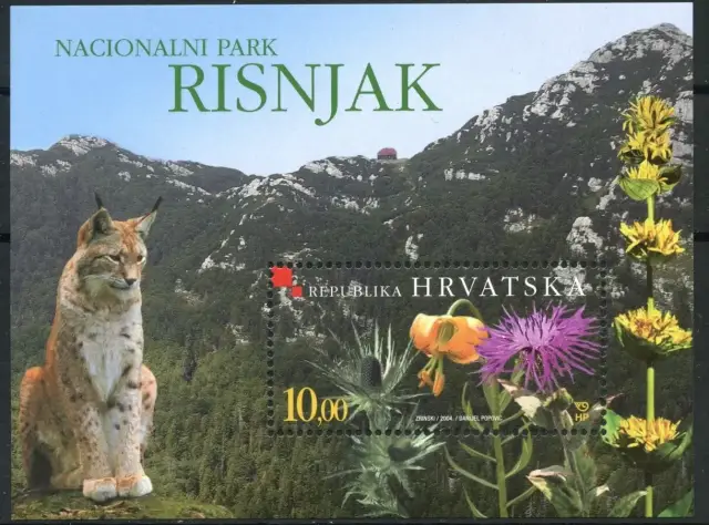 Croatia postage stamps year 2004 Risnjak National Park 