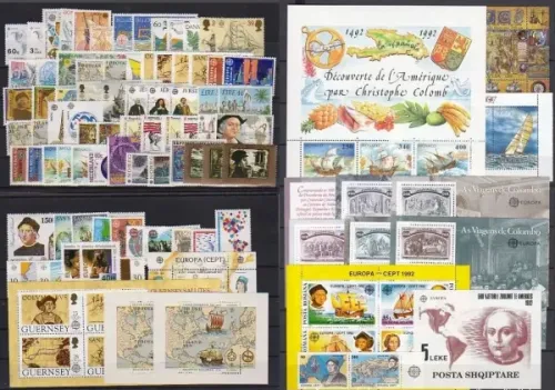 Europa Cept postage stamps year 1992 Complete issue