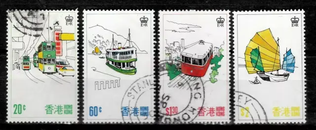 Hong Kong postage stamps year 1977 Tourism set