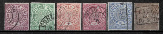 Northern Germany Confederation stamps year 1868 Rouletted 8½-11½