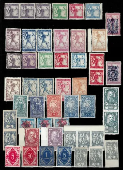 SHS - Slovenia postage stamps year 1919-20 MNH collection