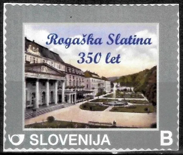 Slovenia Personalized Stamp 2015 350 year of Rogaska Slatina city