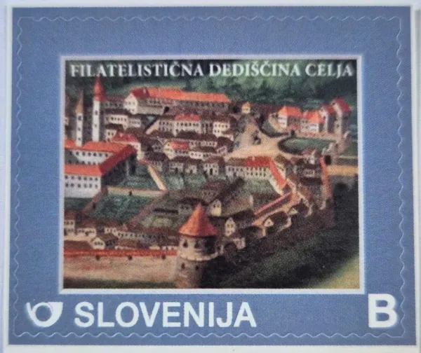 Slovenia Personalized Stamp year 2017 Philatelic heritage of Celje