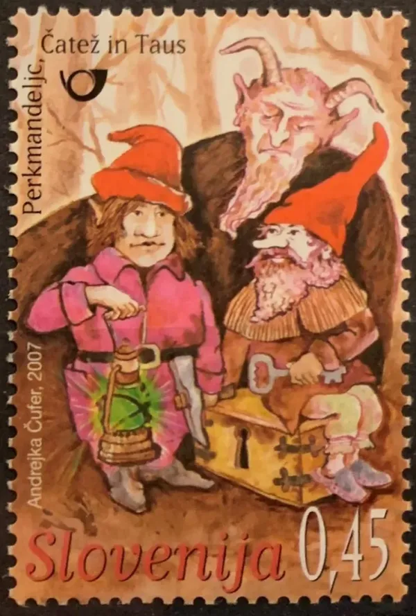Slovenia year 2007 Slovenian mythology stamp