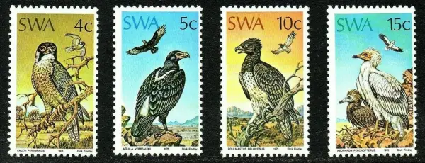 South Africa postage stamps year 1975 Fauna - Birds