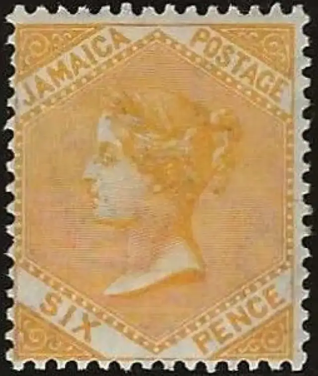 Jamaica postage stamp year 1906 6d SG 51