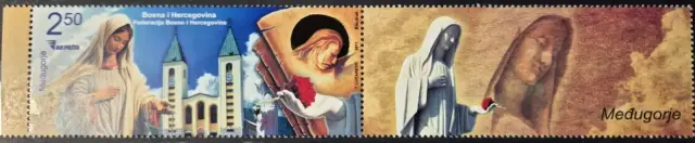 Bosnia year 2011 Tourism - Medjugorje stamps