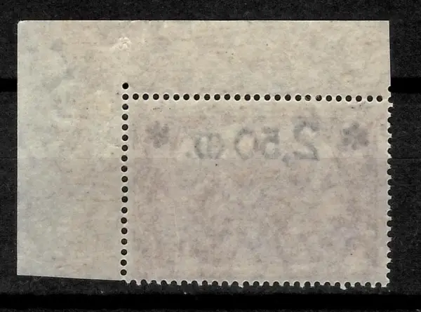 Deutsche Reich postage stamp year 1920 - 2.5M