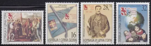 Serbia postage stamps year 2004 First Serbian Uprising against Turks