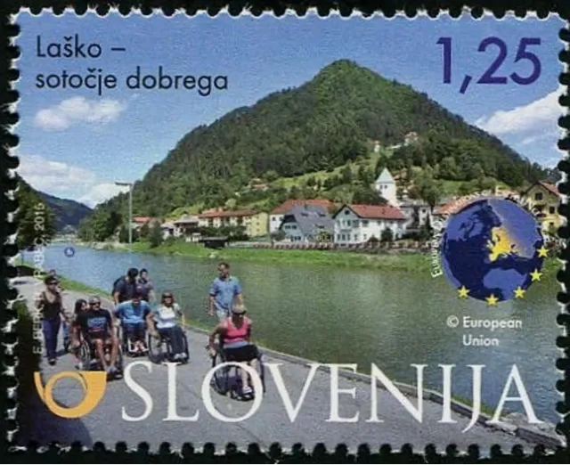 Slovenia postage stamp year 2016 Tourism - Laško