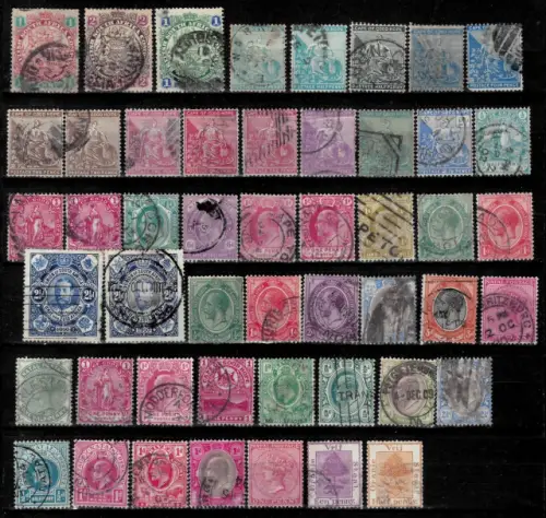 South Africa postage stamps - Cape of Good Hope year 1864 - 1920