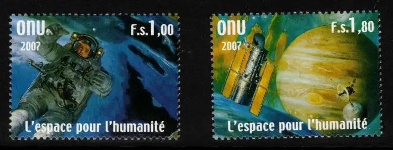 UN Geneva 2007 Space set MNH **