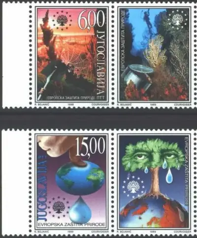Yugoslavia-Serbia-year-1999-Nature-and-Natural-Parks-stamps