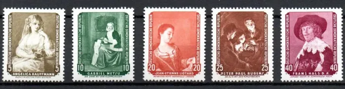 DDR year 1959 stamps Art / Paintings Dresden Art Collections MNH