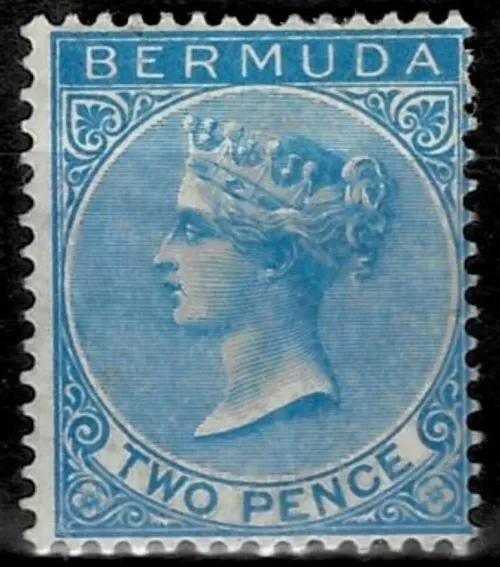 Bermuda stamp year 1883 - 2 Pence - Mint hinged